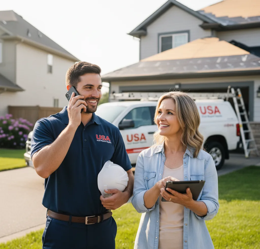 USA Roof Repair Experts customer support in Sweetwater